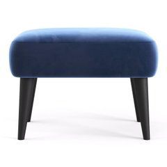 Пуф LOUNGE Mille 60x35x42 см Синій (096)