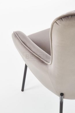 Кресло CASTEL Velvet Halmar Серый
