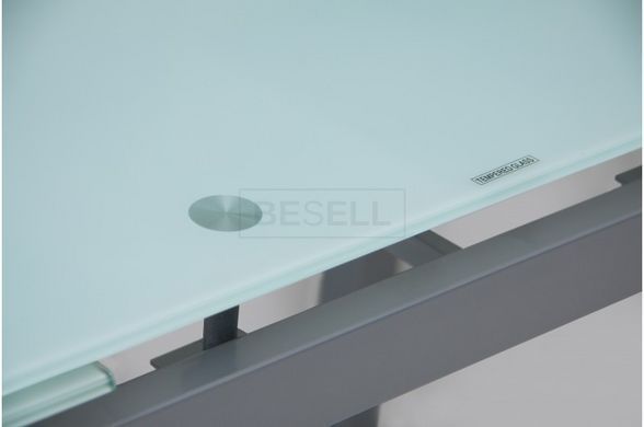 Стол Обеденный ВЕНДИ XS-1025 80/130*65 Микс Мебель Белый/Серый реальная фотография