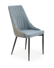 Кресло K-448 Halmar Светло-Серый / Голубой реальная фотография