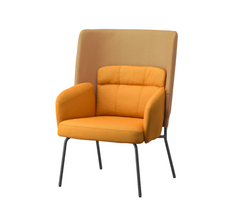 Кресло c высокой спинкой BINGSTA IKEA Темно-Желтый