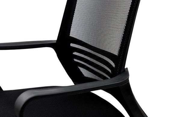 Компьютерное кресло ВЕБ Микс Мебель Черный реальная фотография