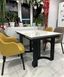 Стол Обеденный DC1 КЕРАМИКА AURORA Испания ST 140(200)Х80 см Мрамор