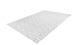 Ворсовой Ковер Vivica Arhome с геометрическим рисунком 120х160 Белый/Антрацит