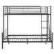 Молодіжне двоярусне ліжко  2в1 TRES Mebel Elite 90x200  Black