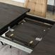 Стіл розкладний Hamilton MEBEL ELITE 160(200)х90 см Чорний