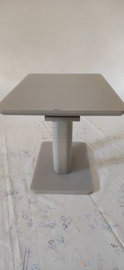 Стол раскладной TML-560-1 Vetro 110(150)x75 Матовый Капучино реальная фотография