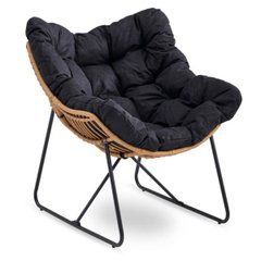 Кресло для отдыха MEBEL ELITE FIN Черный