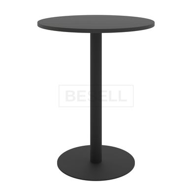 Барный стол SOUL LIGHT Lovko 60x60 Черный / Черный реальная фотография