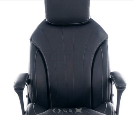 Офисное кресло Q-370 Signal Черный реальная фотография