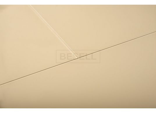 Стол раскладной TML-560-1 Vetro 110(150)x75 Матовый Капучино реальная фотография