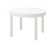Стіл Обідній розкладний BJURSTA IKEA 115/166 cм Білий