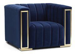 Крісло Vogue Velvet 1 Signal Синій