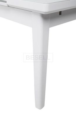Стол раскладной TM-79 VETRO 90(115)x70 Белый реальная фотография