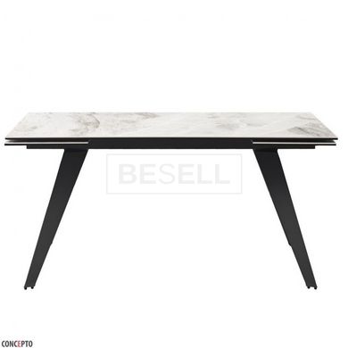 Стол Обеденный KEEN Керамика 160-240 см Concepto Серый / Light Ash реальная фотография
