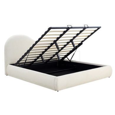 Ліжко TALINN Boucle Mebel Elite 180x200 Cream  жива фотографія