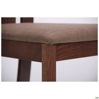 Стілець Йорк AMF Горіх Світлий/Коричневий жива фотографія
