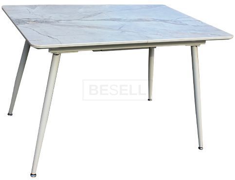 Стол Обеденный DAOSUN DT 859 new 120(160)x80 Керамика Шампань реальная фотография