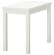 Стіл Обідній Розкладний BJURSTA IKEA 50/70/90x90 Білий