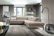 Диван кутовий розкладний БЛЮС Л / BLUES L на ніжках Perfect Home Польща