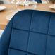 Стілець оксамитовий MEBEL ELITE IRYS Velvet Синій