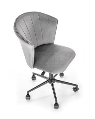 Кресло поворотное PASCO Velvet Halmar Серый реальная фотография