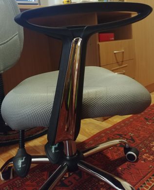 Офісне крісло Q-118 Signal Сірий жива фотографія