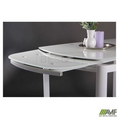 Стол раскладной Кассандра AMF 120(180)X80 Белый реальная фотография