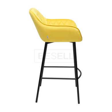 Барный стул TOMAS Bjorn Желтый реальная фотография