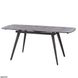 Стол Обеденный LARGO 120-180 см Глазурованное Стекло Concepto Серый / Iron Grey