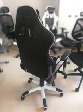 Комп'ютерне крісло VIPER Signal Сірий жива фотографія