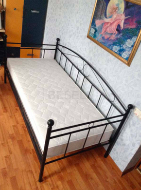 Кровать ANKARA Signal 90x200 Черный реальная фотография