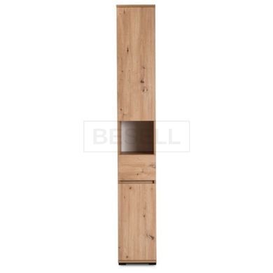 Шкаф-пенал для прихожей PARMA Mebel Elite 30 Дуб артизан реальная фотография