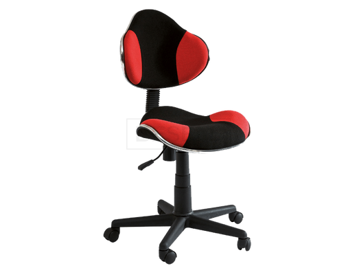 Комп'ютерне крісло Q-G2 Signal Чорний / Червоний жива фотографія