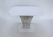 Стол раскладной SHERIDAN B/I Intarsio 110(145)x60 Белая Аляска РЕ / Индастриал Серый