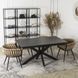 Стіл розкладний MEBEL ELITE BRUNO 160(240)х90 см Чорний