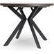 Стіл розкладний MEBEL ELITE DORIAN 80(160)х80 см  Чорний
