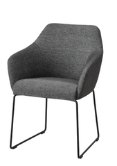 Кресло TOSSBERG IKEA Cерый реальная фотография