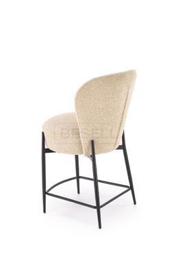Напівбарний стілець H-126 Halmar бежевий / тканина жива фотографія