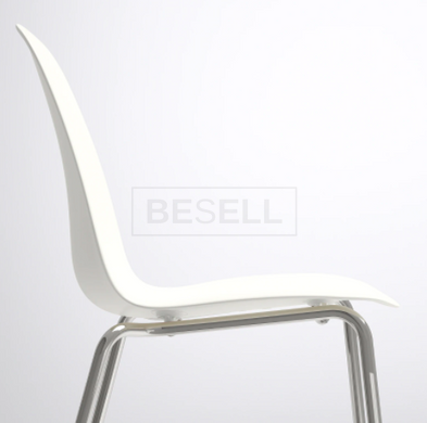 Столовий комплект EKEDALEN / LEIFARNE IKEA Дуб/Білий жива фотографія