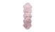 Пушистый Ковер-шкурка Rabbit Arhome Двойная Овчина 60х180 Розовый
