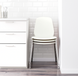 Столовий комплект EKEDALEN / LEIFARNE IKEA Дуб/Білий