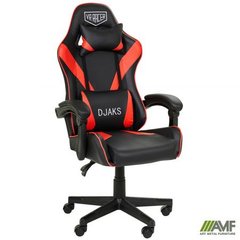 Компьютерное кресло VR Racer Dexter Djaks AMF Черный Красный реальная фотография