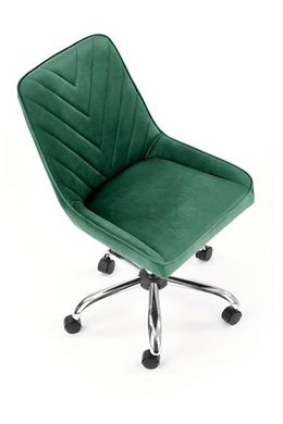 Крісло поворотне RICO Нalmar Темно-Зелений жива фотографія