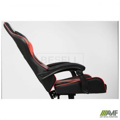 Комп'ютерне крісло VR Racer Dexter Djaks AMF Чорний Червоний жива фотографія