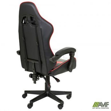 Комп'ютерне крісло VR Racer Dexter Djaks AMF Чорний Червоний жива фотографія