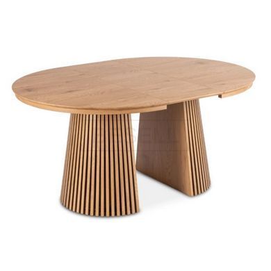 Раскладной стол MEBEL ELITE ADRIEN 120-200/120 см Дуб реальная фотография