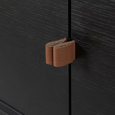 Комод MEBEL ELITE BRENEIS Чорний жива фотографія