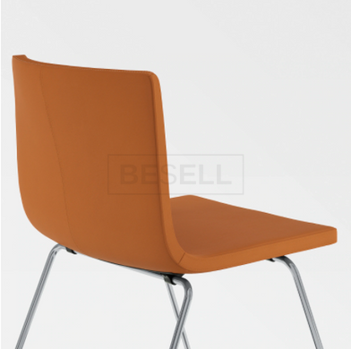 Столовий комплект EKEDALEN / BERNHARD IKEA Білий / Золотисто-коричневий жива фотографія