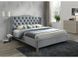 Кровать ASPEN Velvet Signal 140x200 Серый